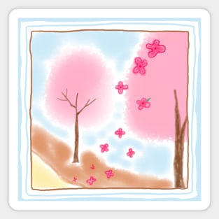 cherry blossom Magnet